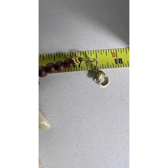 African cowrie shell Bib Style necklace Beach Wedding Boho Seashells Choker - Picture 7 of 9
